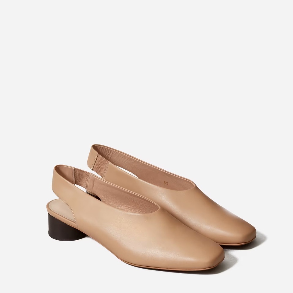 EVERLANE The Square Toe Slingback